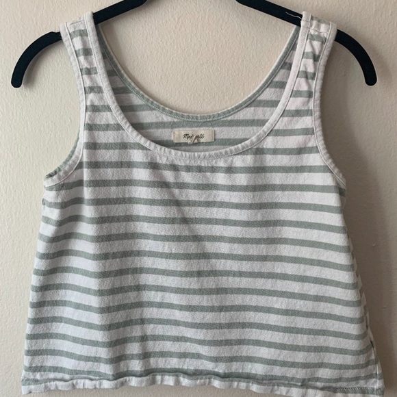 Madewell Tops - Madewell 100% Cotton Stripped Tank